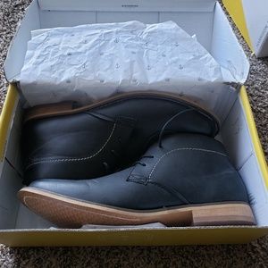 Harrison Myles black men's shoe